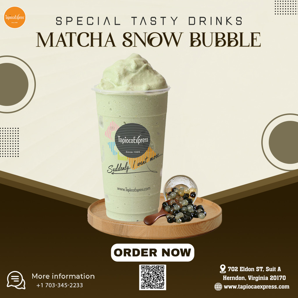 Image-Matcha Snow Bubble