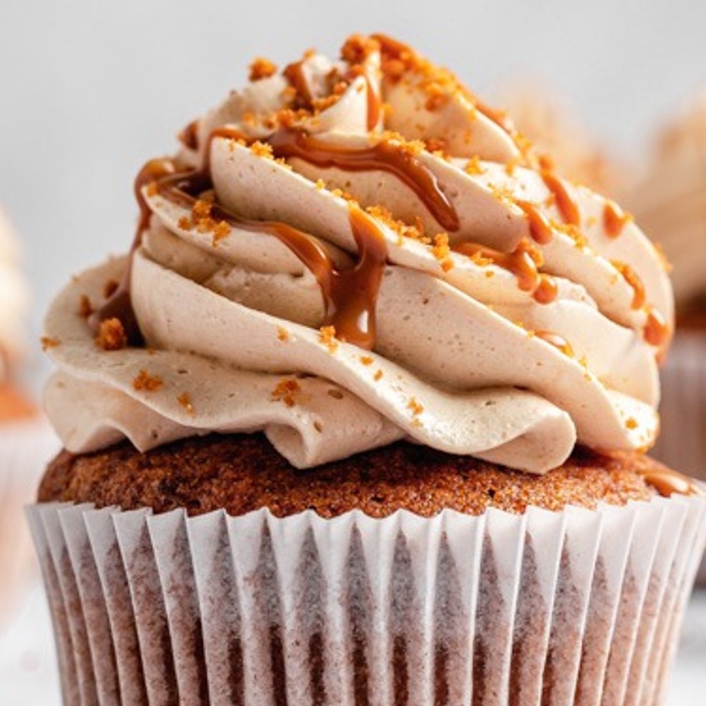 Image-Lotus Biscoff Cupcake