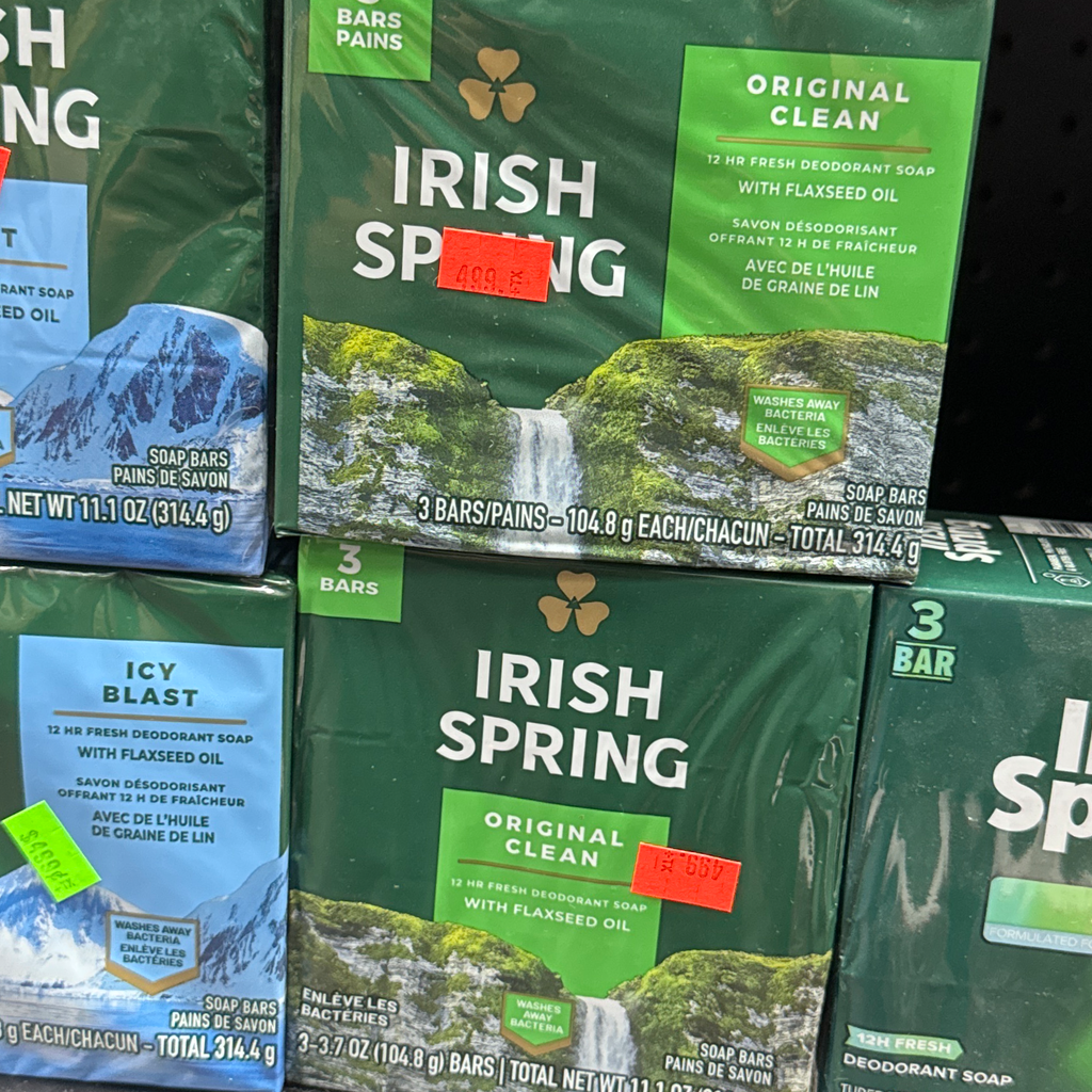 Image-IRISH SPRING ☘️ soap bar 🧼 ( 3 BAR)