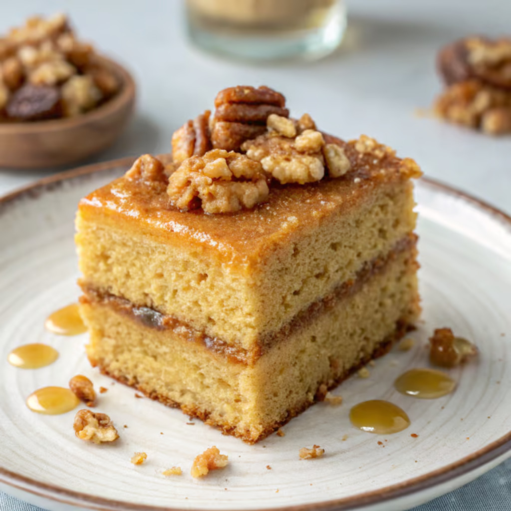 Image-Honey Walnut Cake