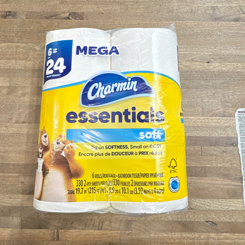 Image-Charmin 6=24 mega toilet tissue