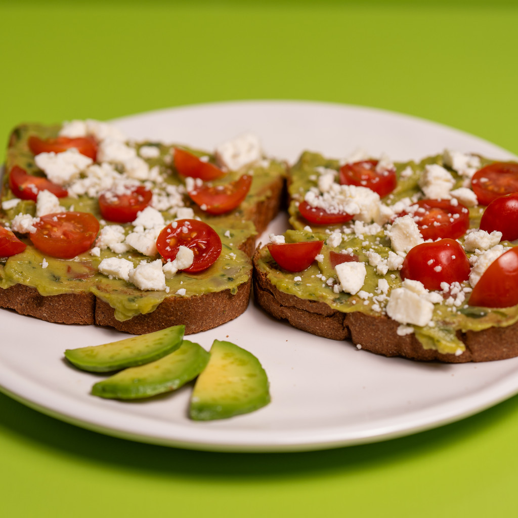 Image-Guacamole Feta Cheese Toast (2 Slices)