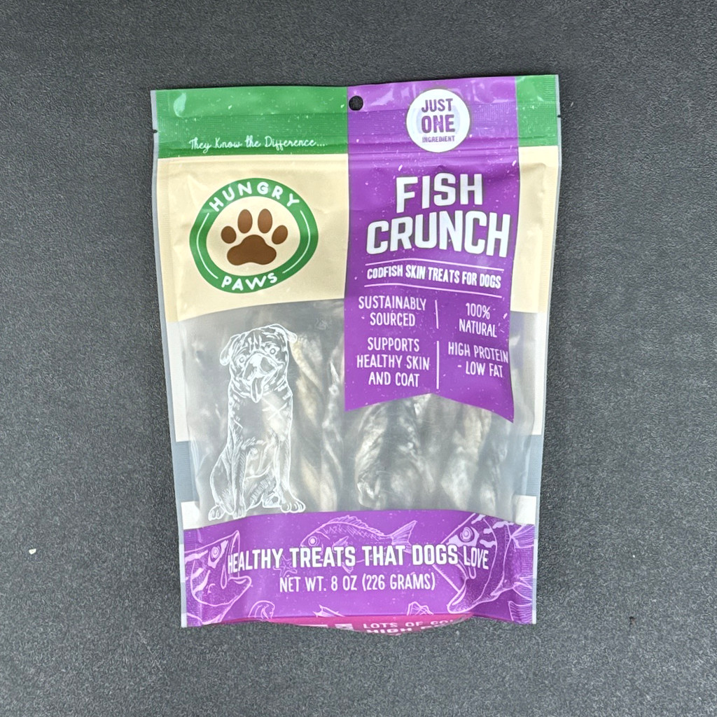 Image-Hungry paws 🐾 (dog food) fish crunch