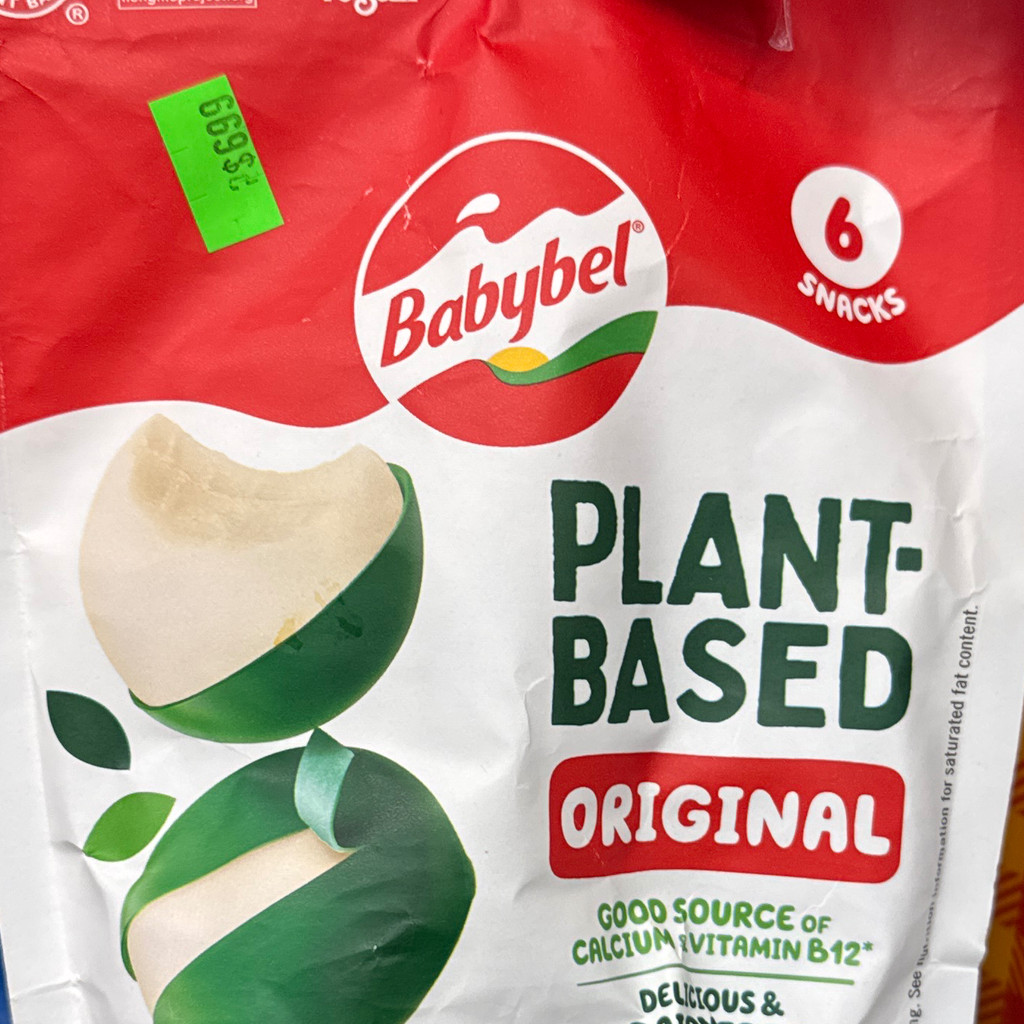 Image-Babybel plant based cheese