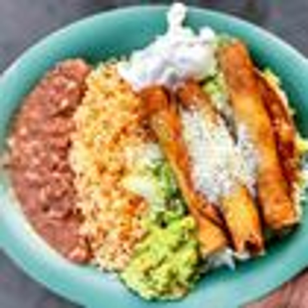 Image-CHICKEN TAQUITO PLATE