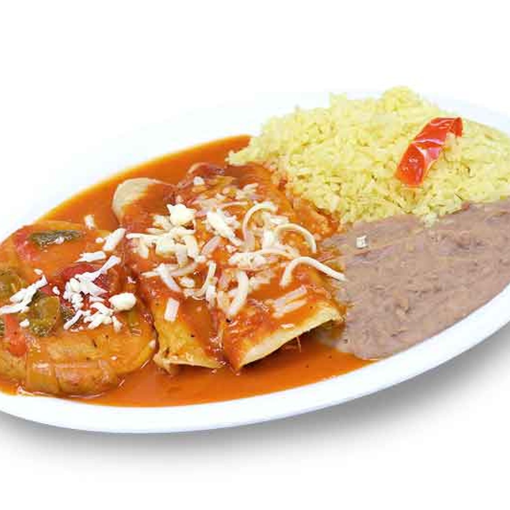 Image-Chile Relleno & Two Cheese Enchiladas