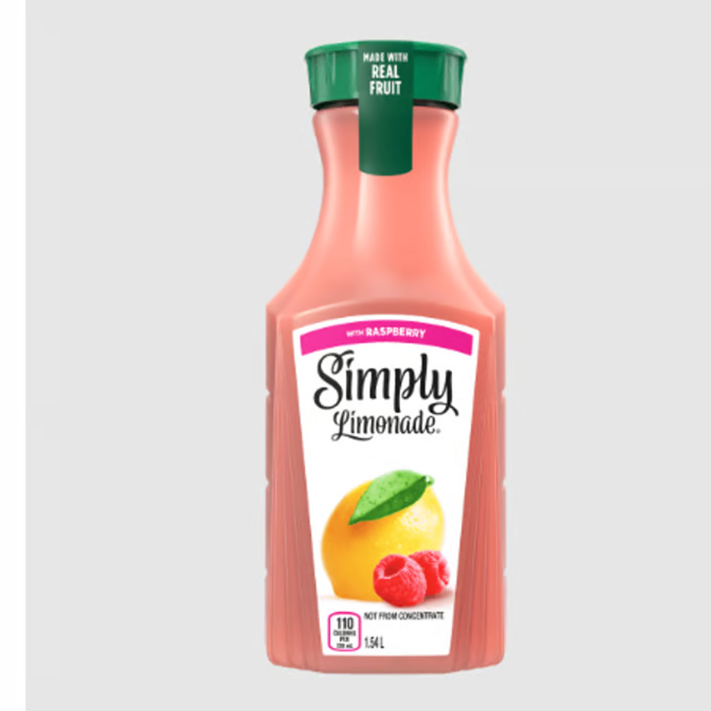 Image-Simply Beverages With Raspberry Lemonade