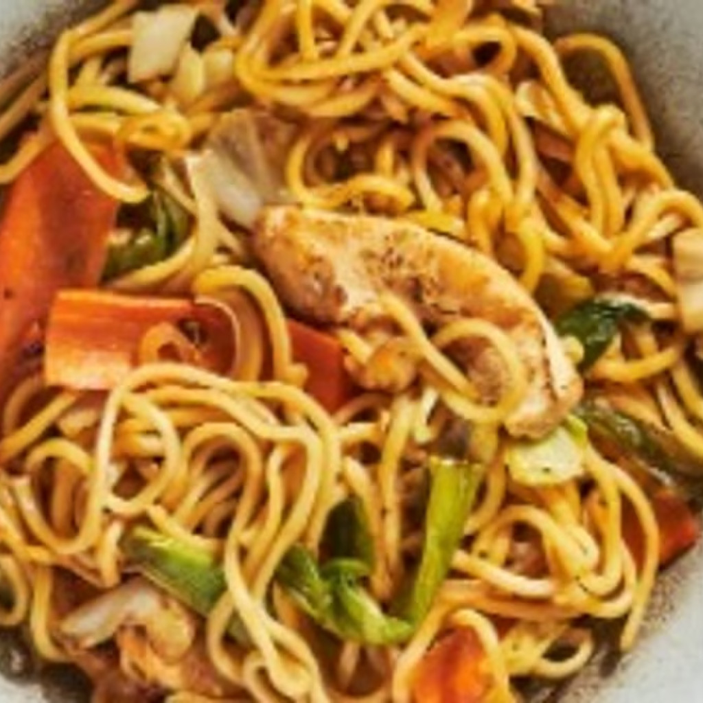 Image-Yakisoba Chicken Noodles