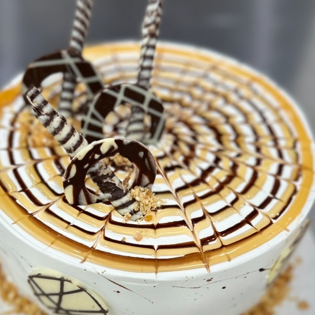 Image-Butterscotch Cake - 6 Inches