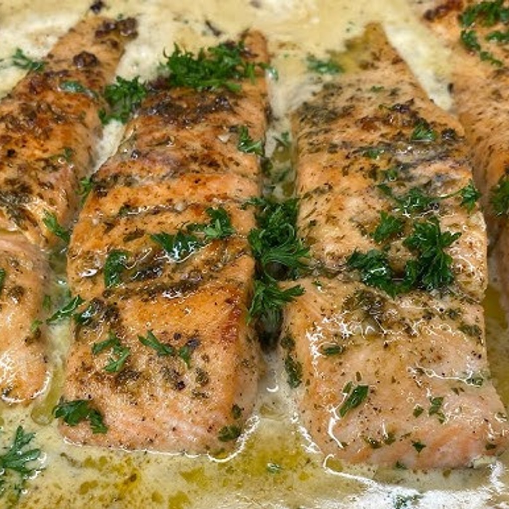 Image-Grilled Jerk Salmon Dinner