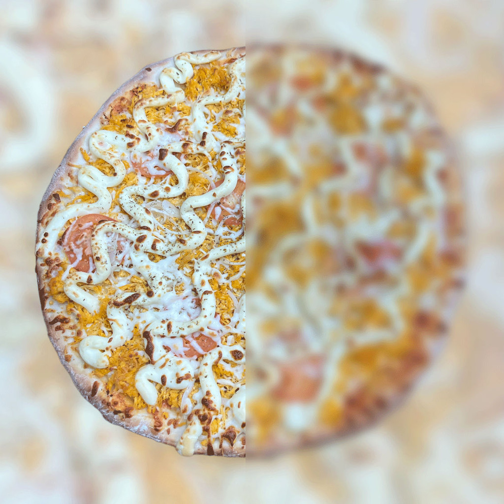 Image-Half Side Frango Catupity Pizza