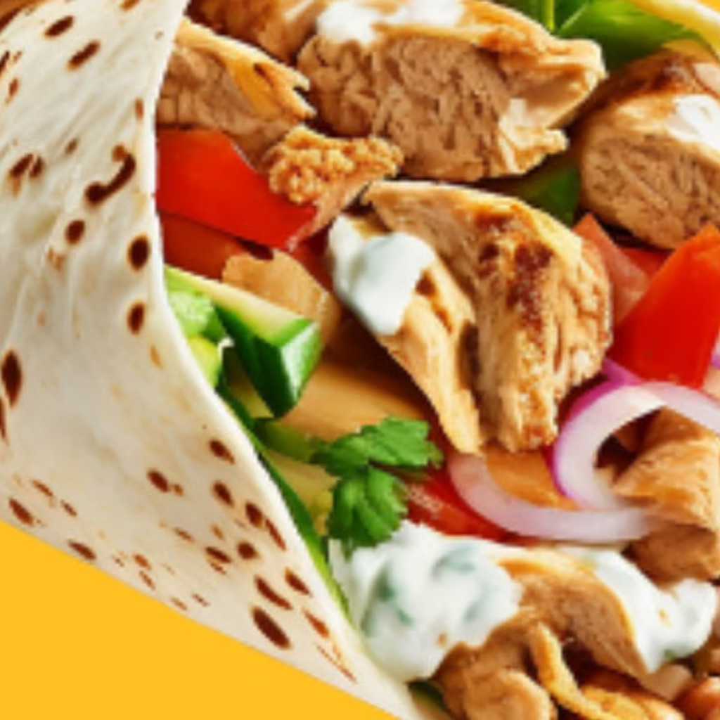 Image-Chicken Boti Wrap