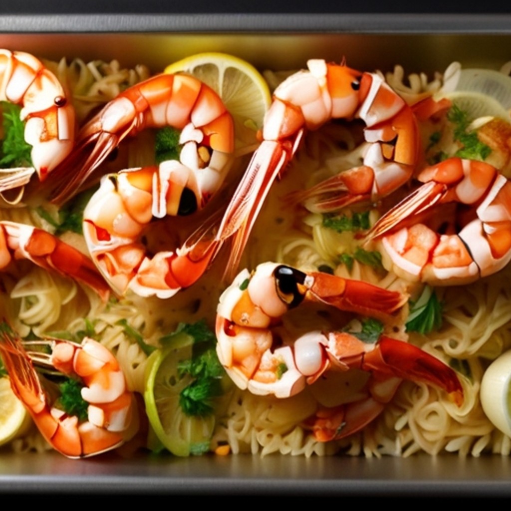 Image-GARLIC HERB SHRIMP SCAMPI (serves 8-10 ppl)