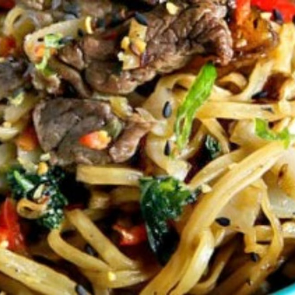 Image-Yakisoba Steak Noodles