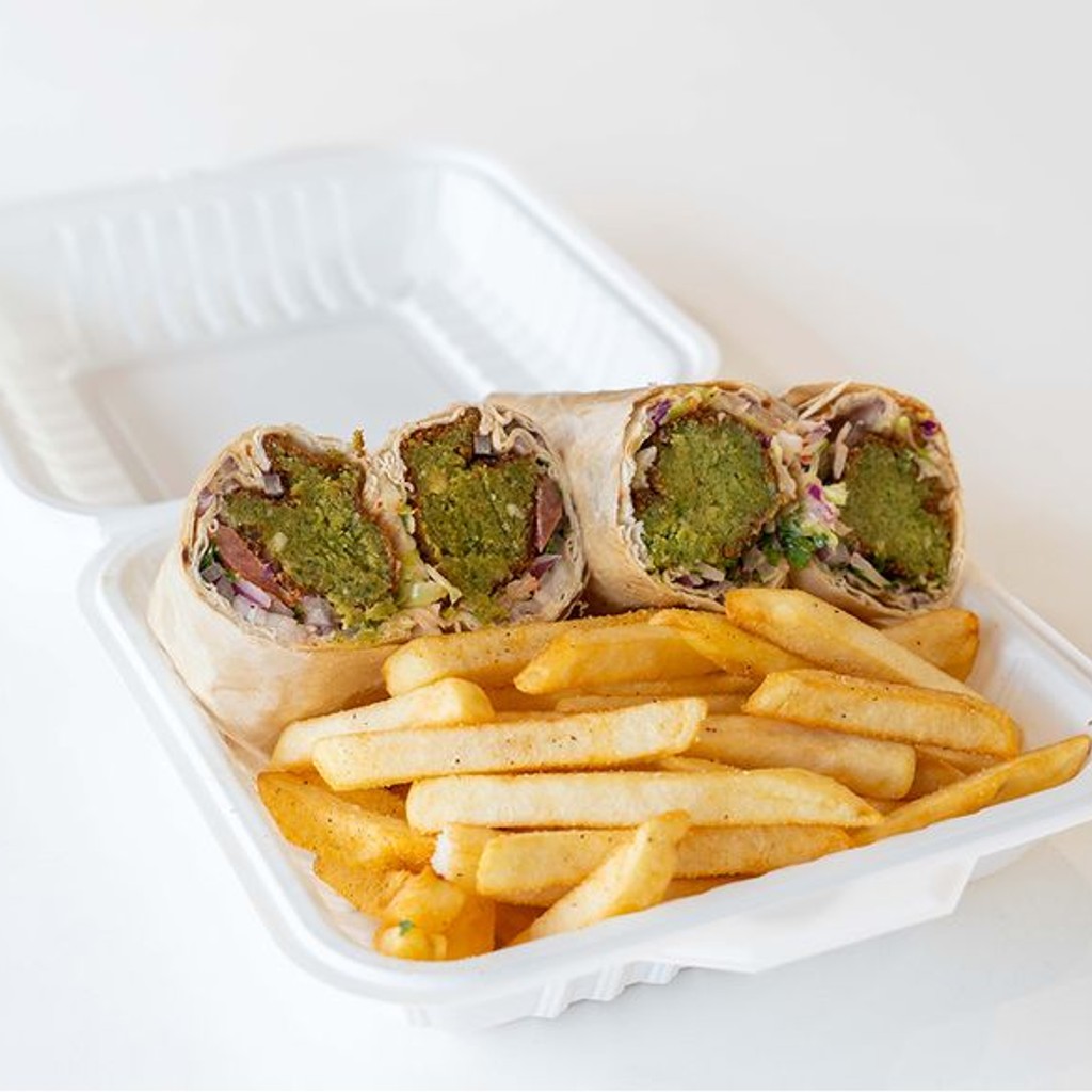 Image-Falafel Wrap Combo