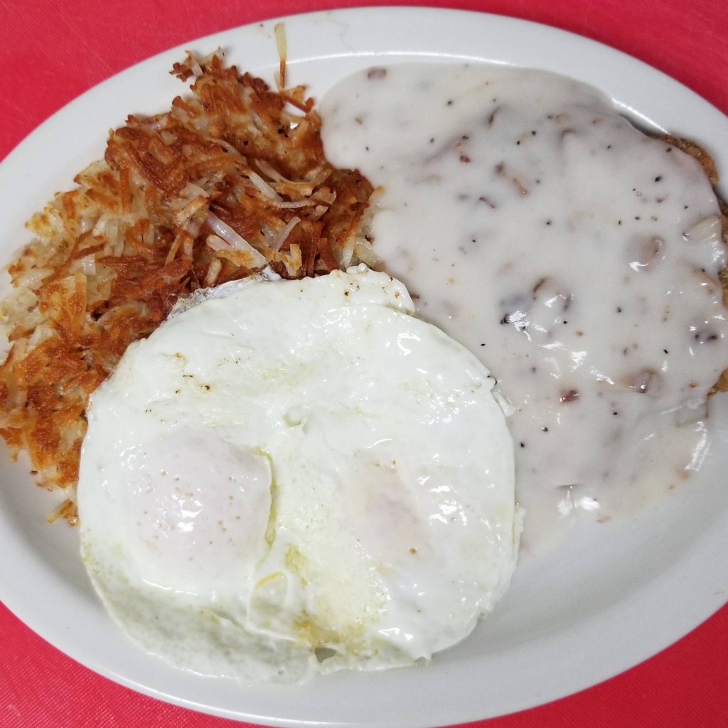 Image-Country Fried Steak & Eggs