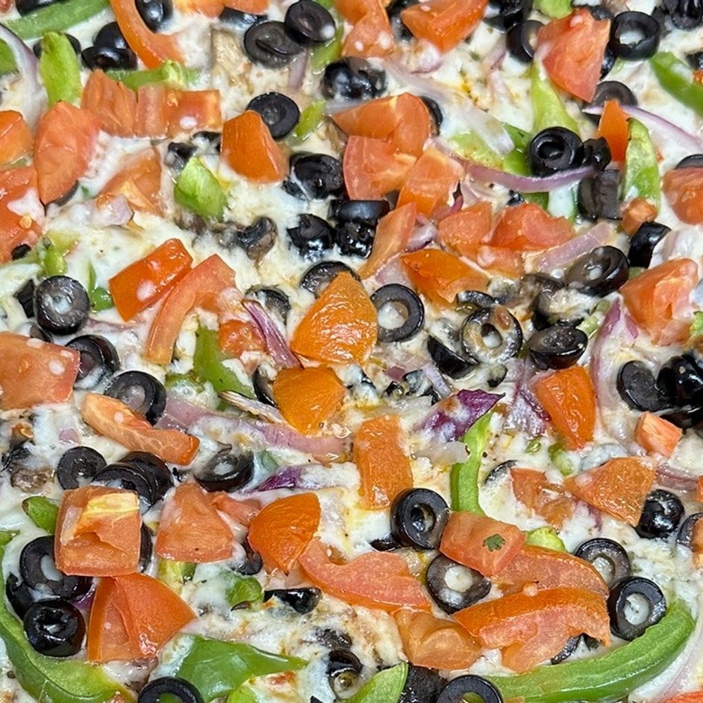 Image-vegetarian pizza