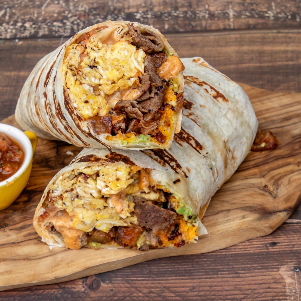 Image-Steak & Eggs Burrito