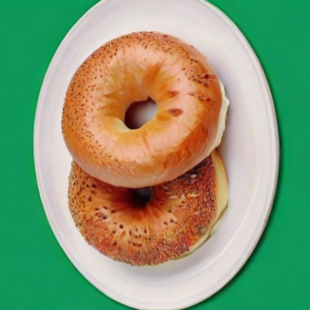 Image-Bagel & Cream Cheese