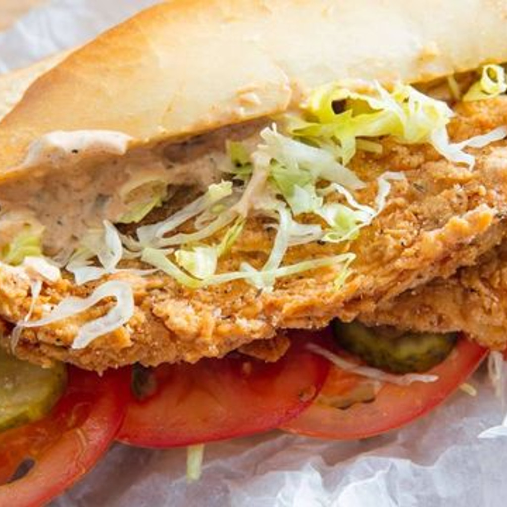 Image-Po' Boy With Fish