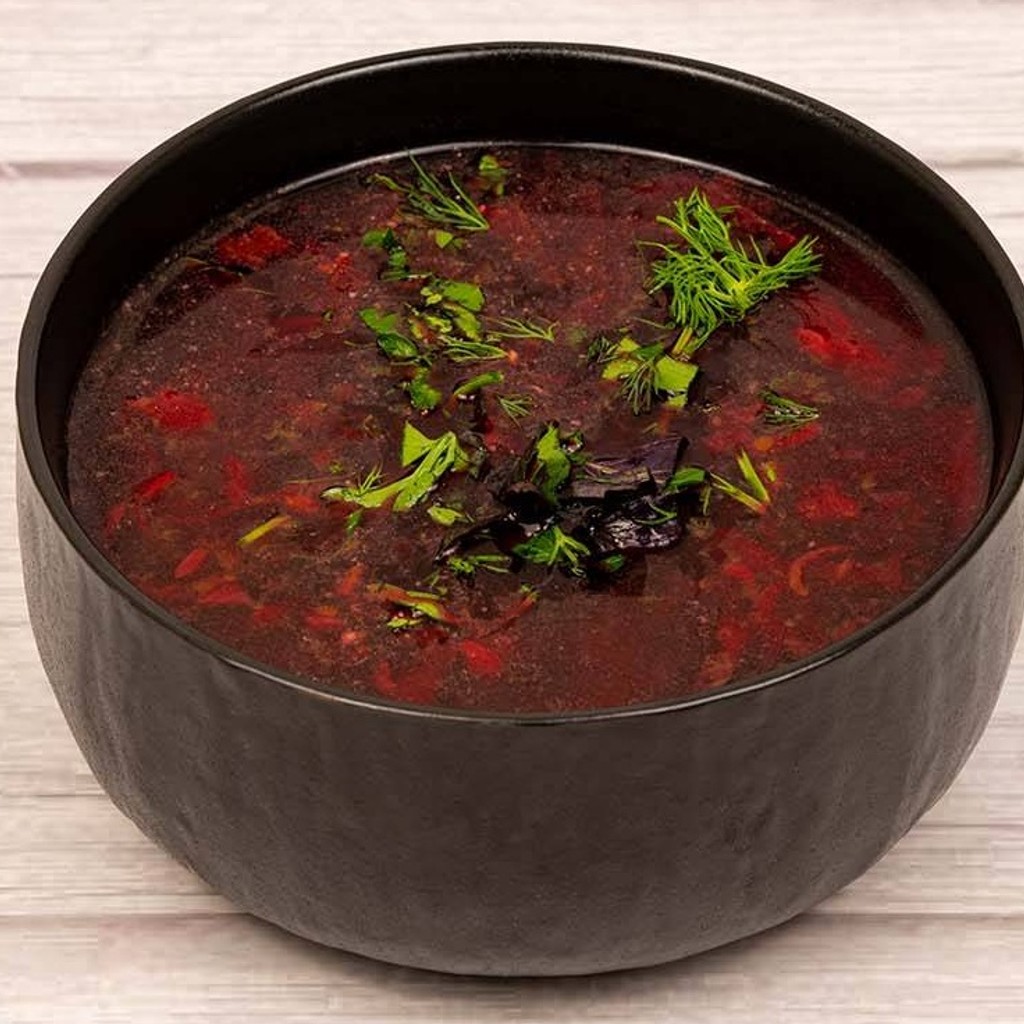 Image-Borscht with Meat Soup