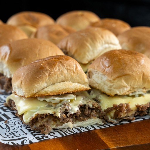 Image-12 Cheesesteak Sliders - Party Pack!