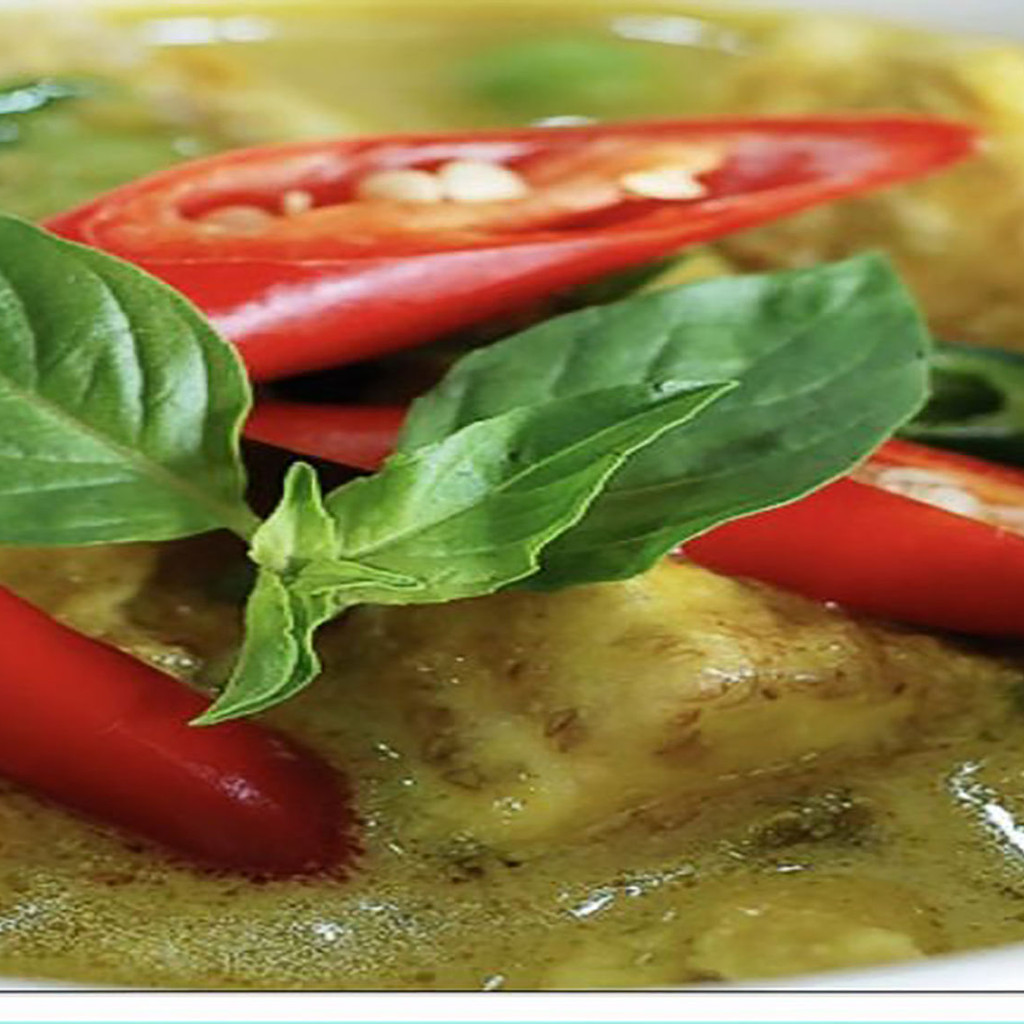 Image-C2. Green Curry (Gaeng Kiew Wan)