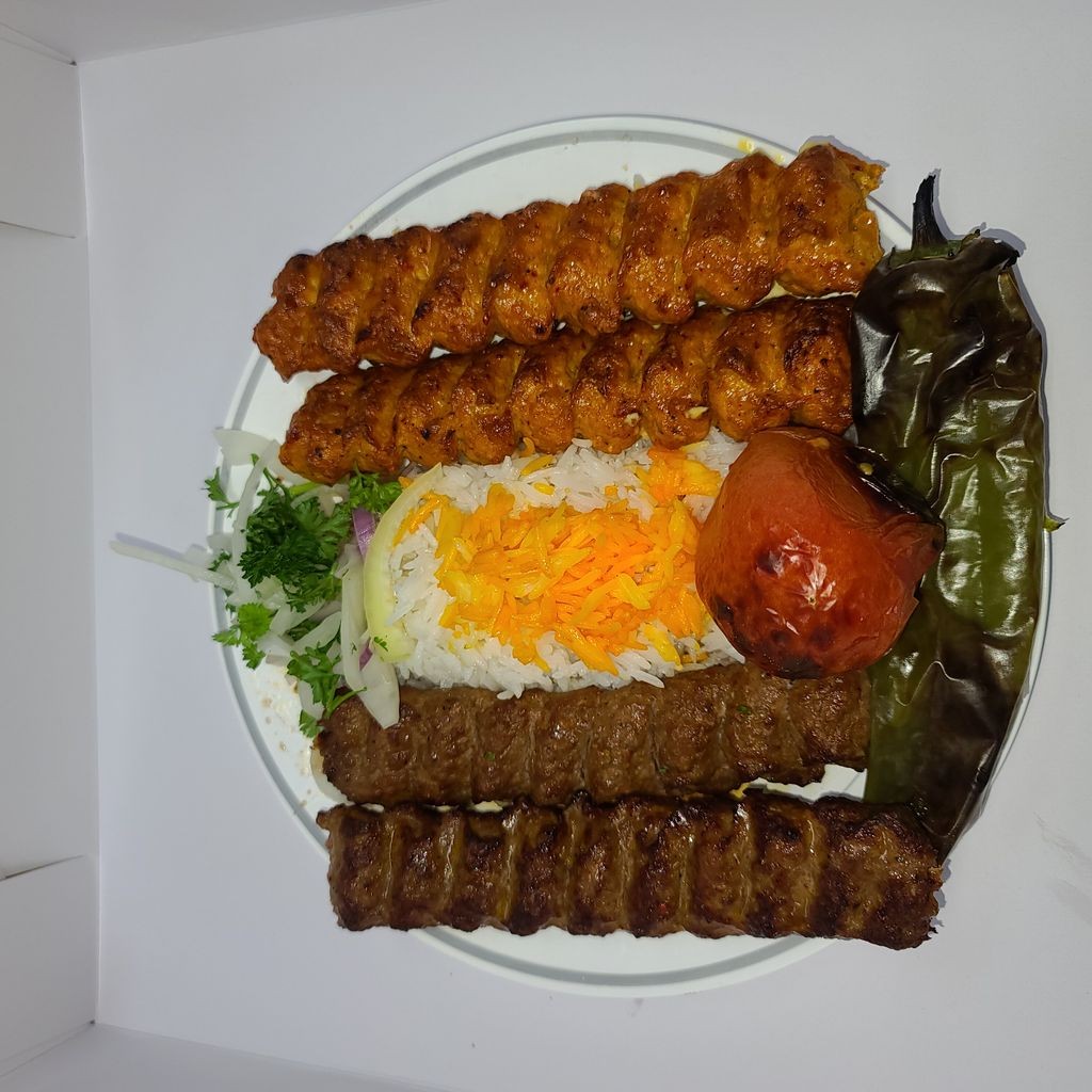 Image-Beef and Chicken Lula Combo Plate