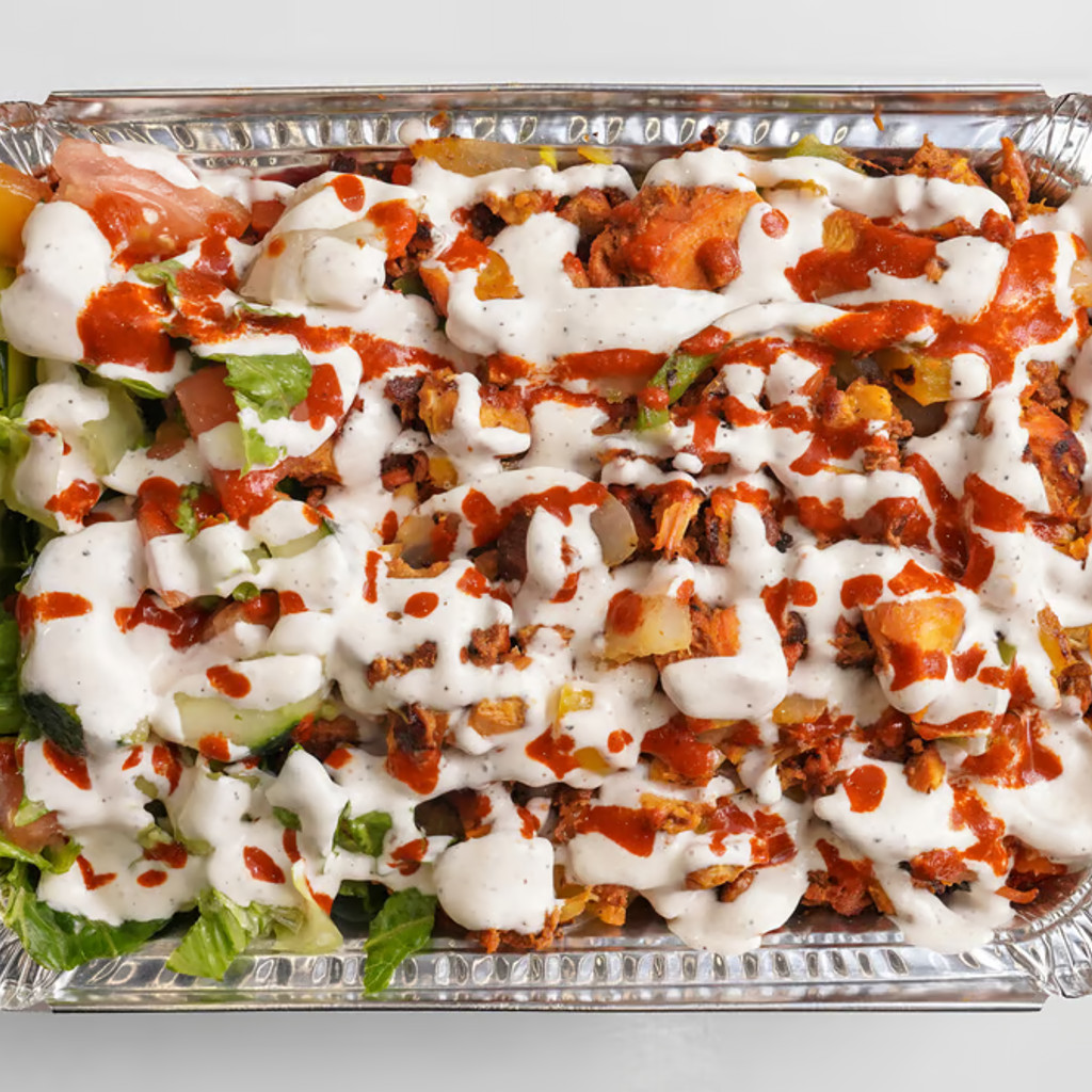 Image-Halal Chicken over rice