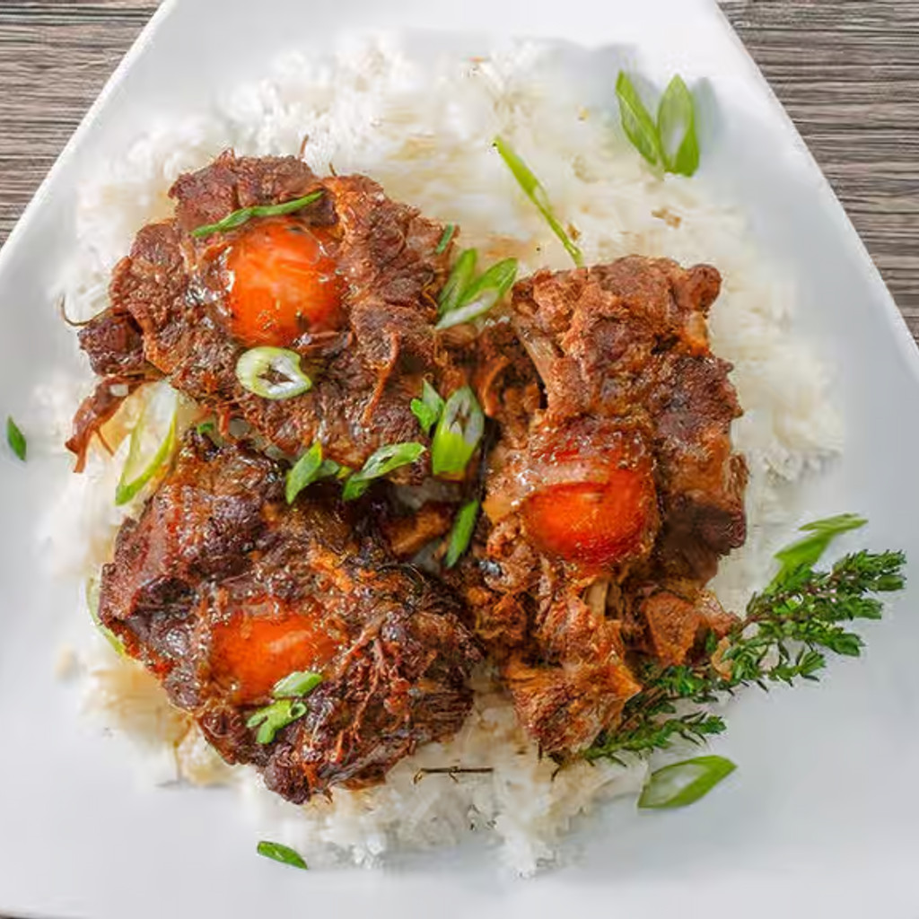 Image-Oxtails & Rice Only