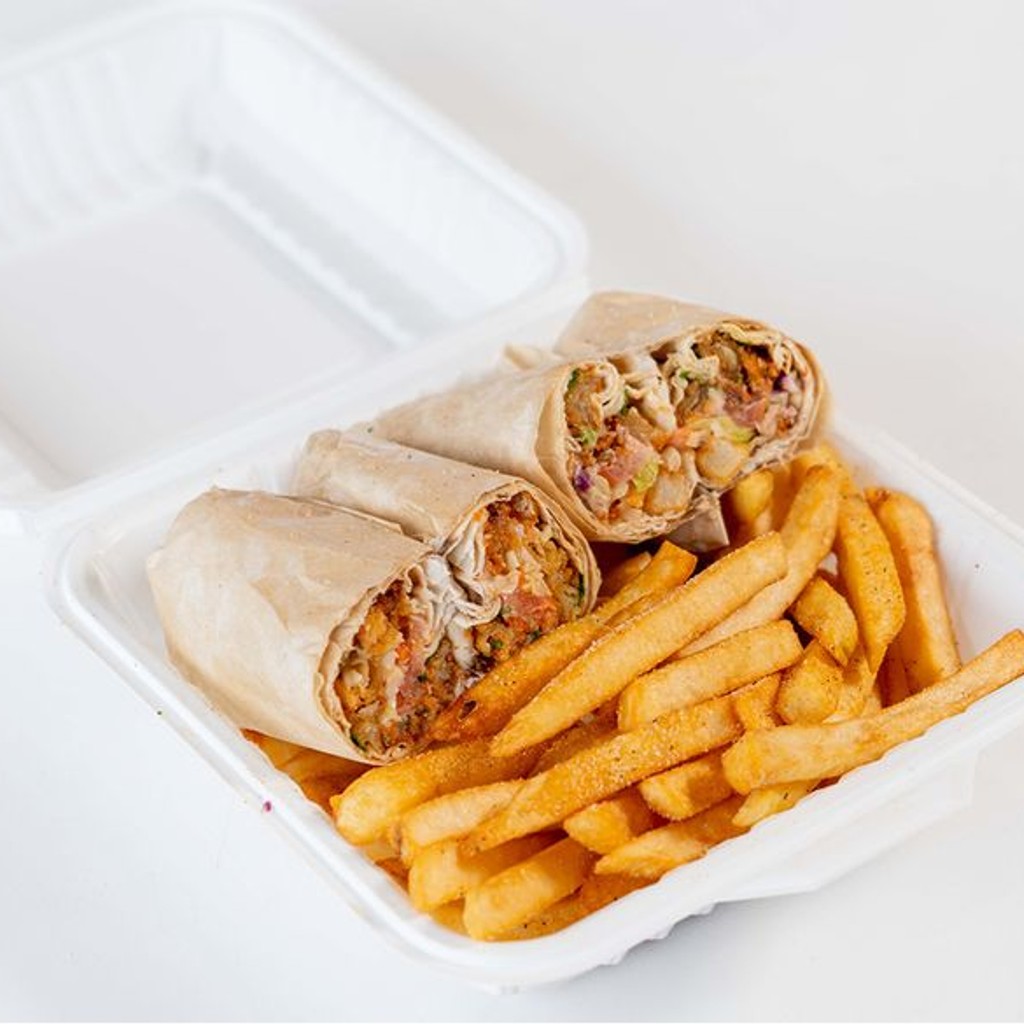 Image-Veggie Wrap Combo