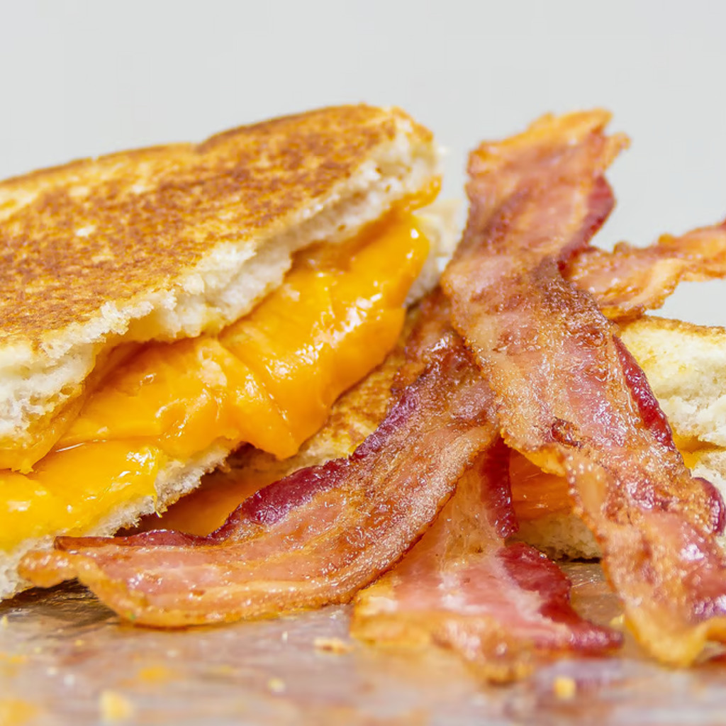 Image-Grilled Cheese with Bacon Sandwich