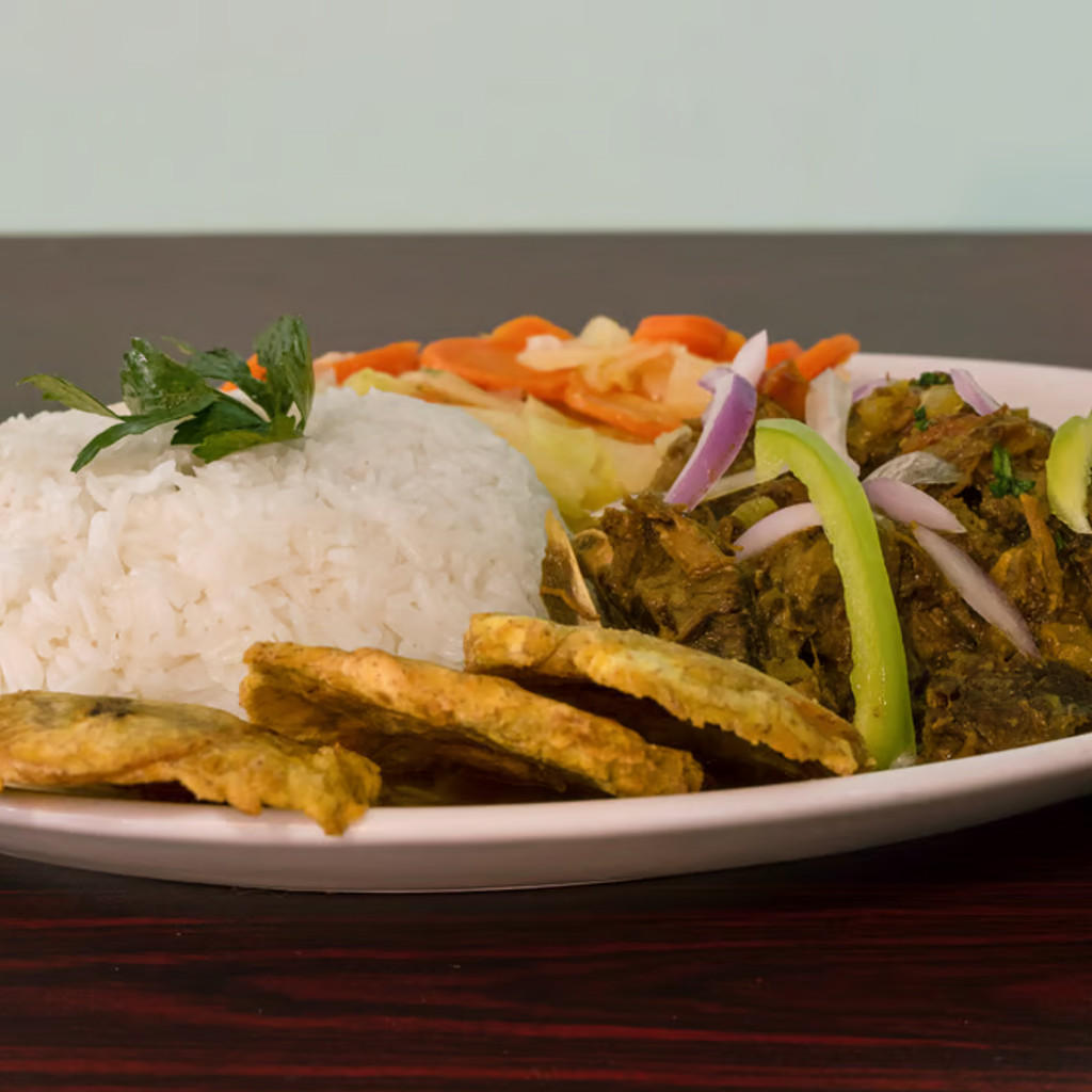 Image-JERK CHICKEN W RICE AND VEGGIE