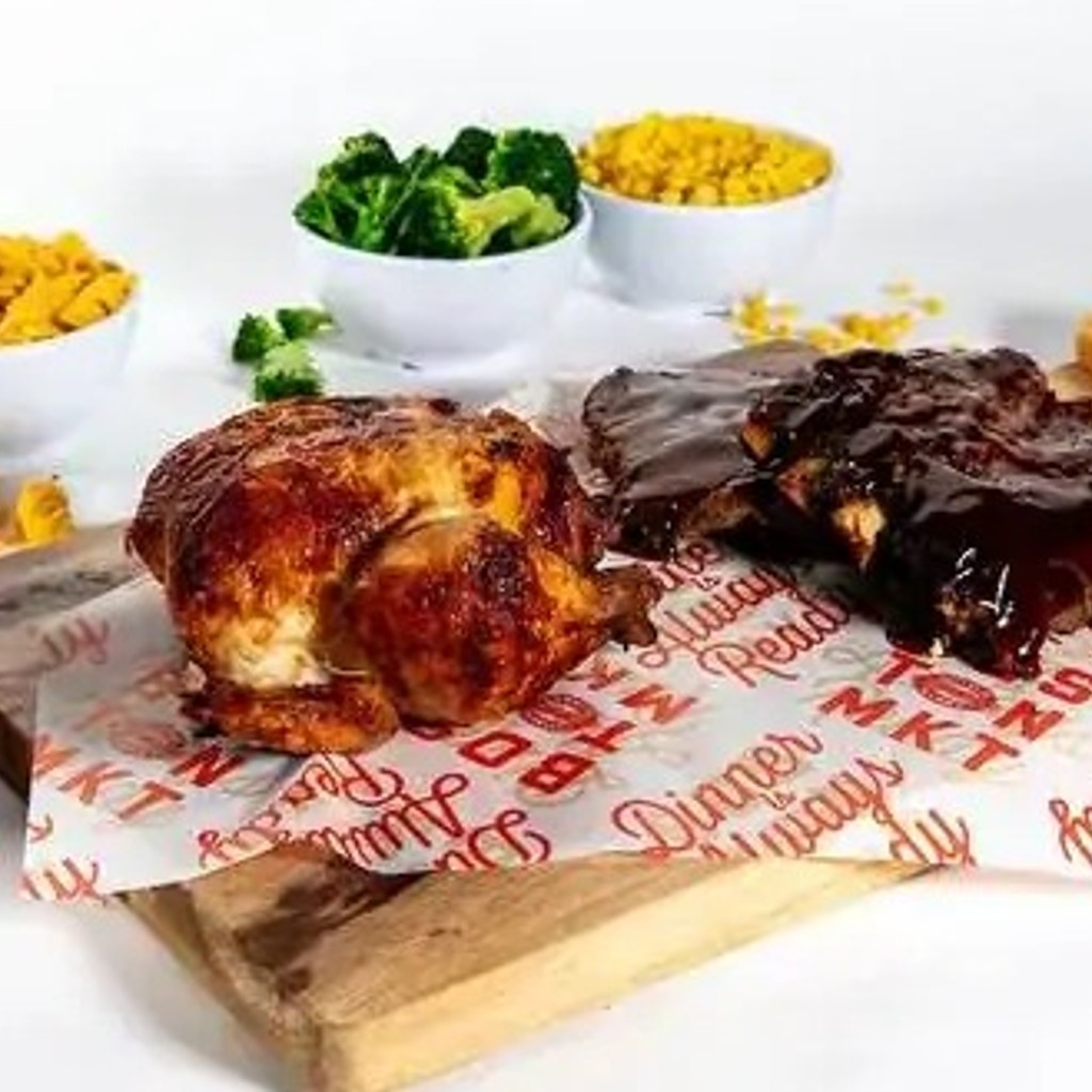 Image-Chicken & Ribs Family Combo