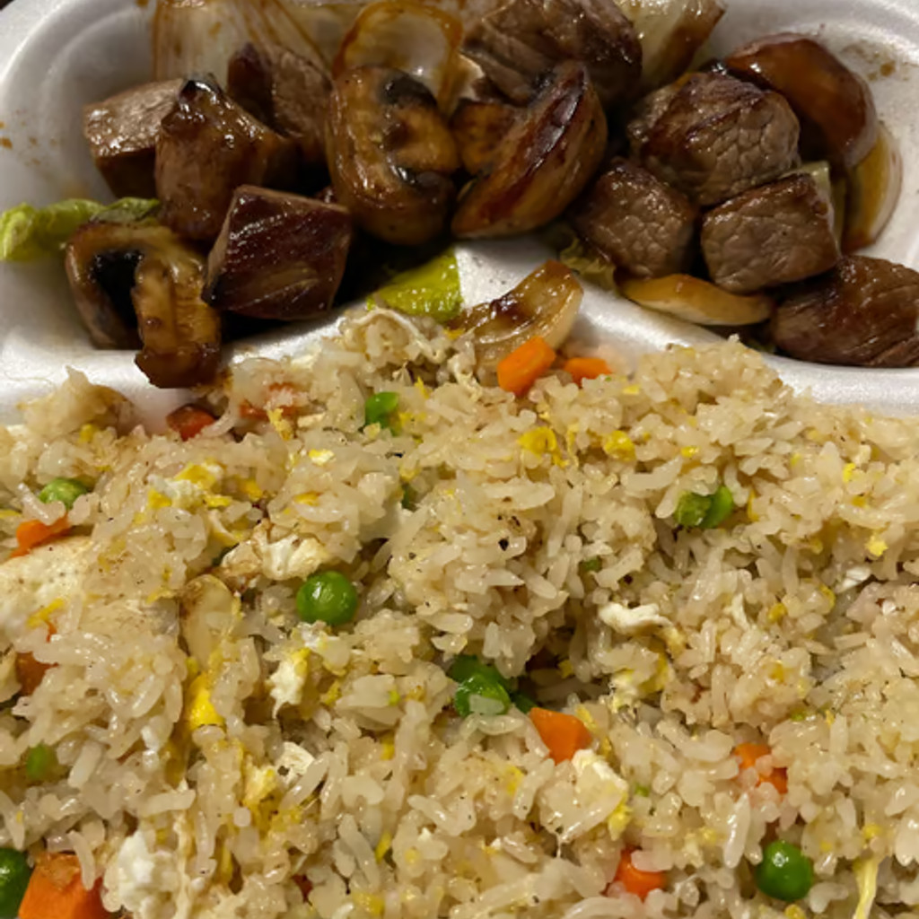 Image-Shaken beef fried rice / Com chien bo luc lac