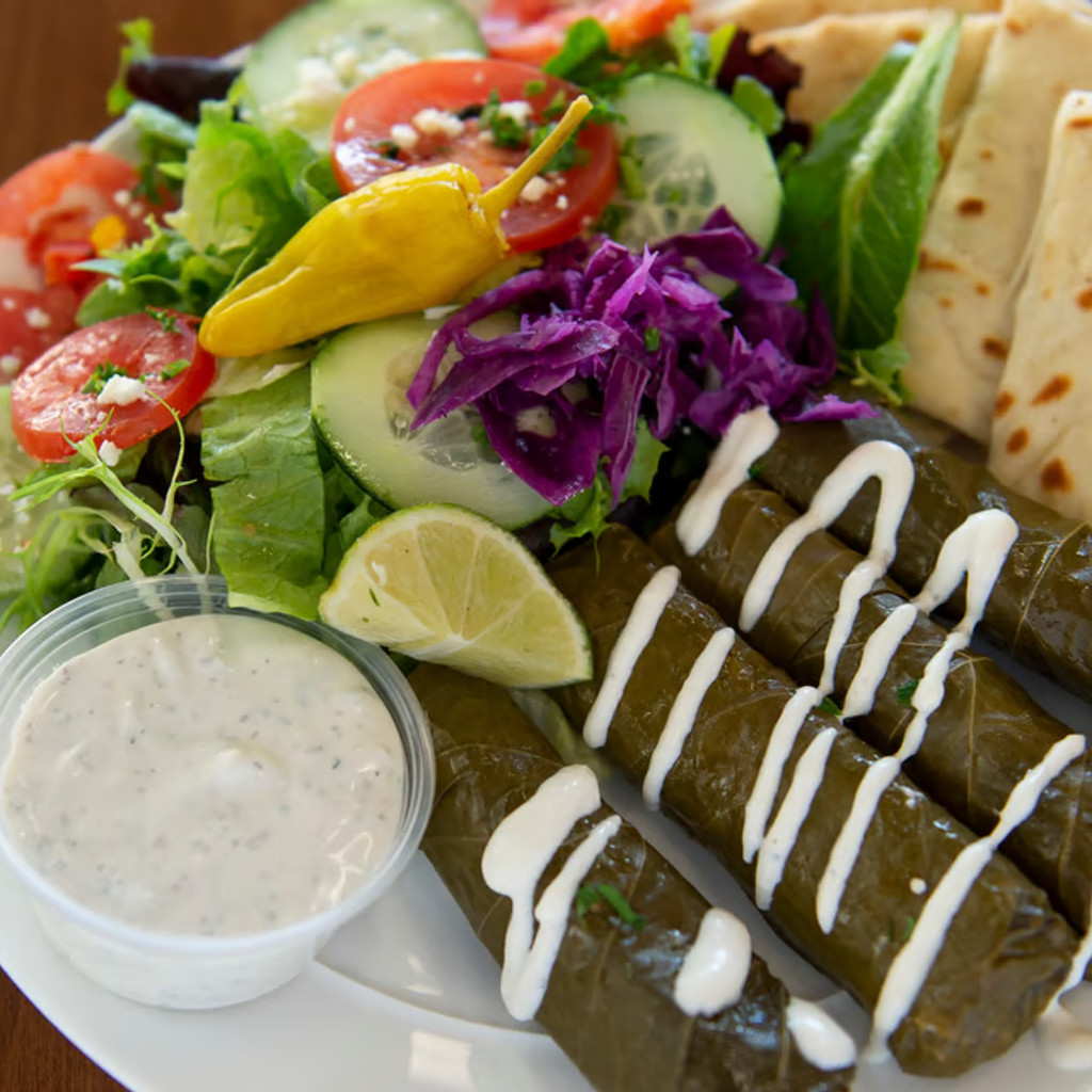 Image-Meat Dolma Plate