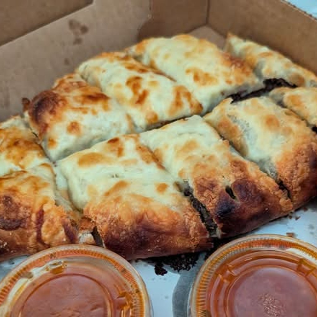 Image-Steak Cheese Calzone