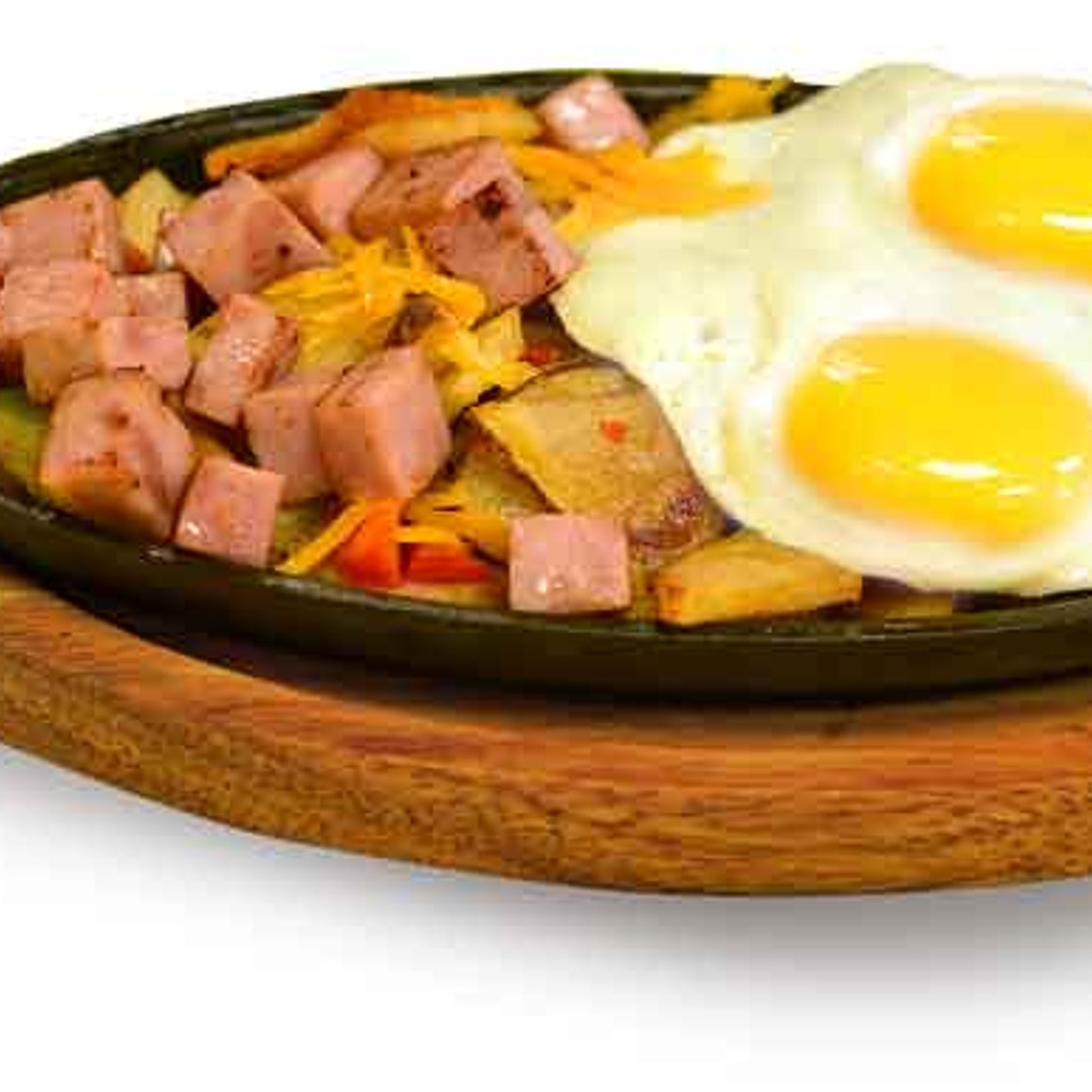Image-Ham And Eggs Fajitas