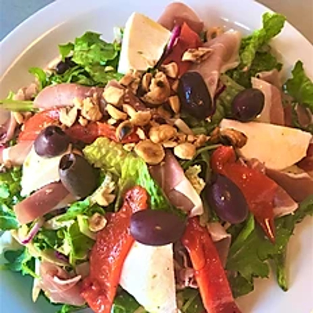 Image-Prosciutto & mozzarella salad