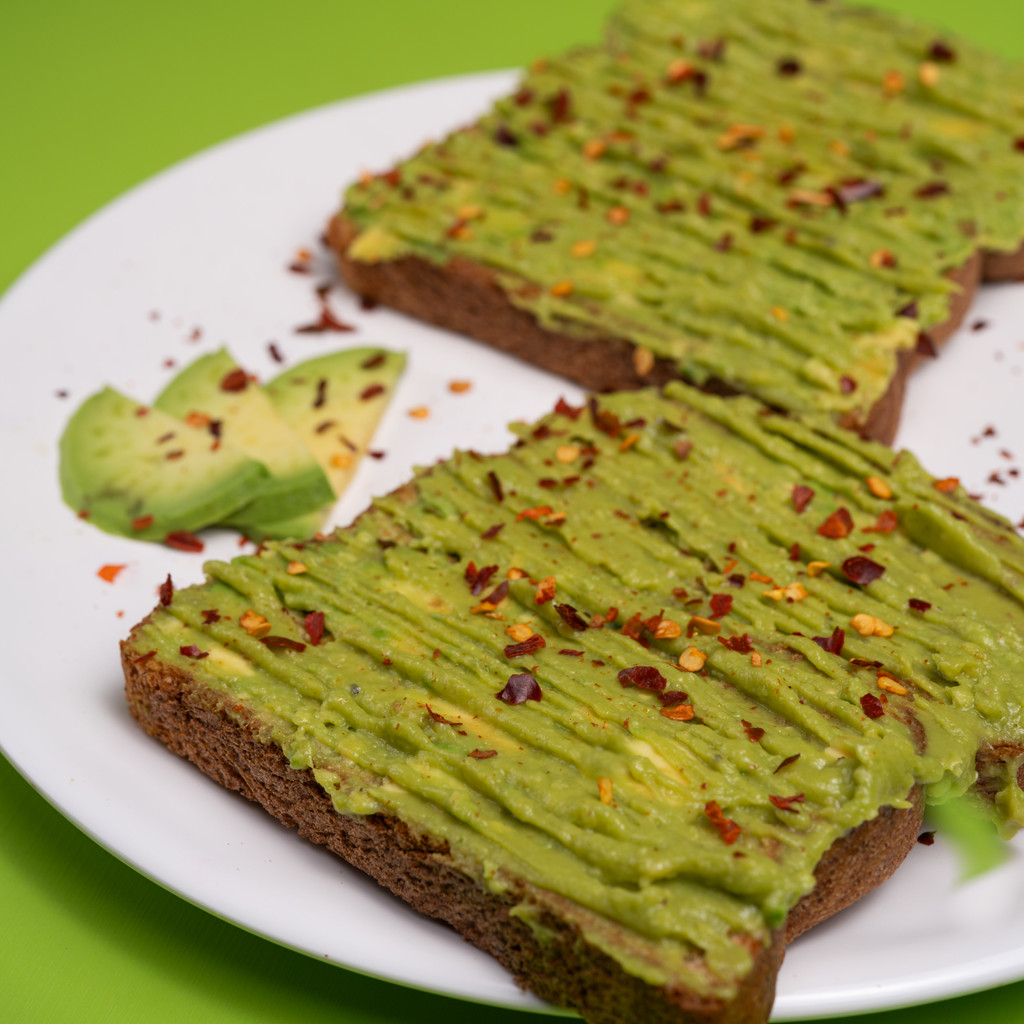 Image-Avocado Chili Toast (2 Slices)