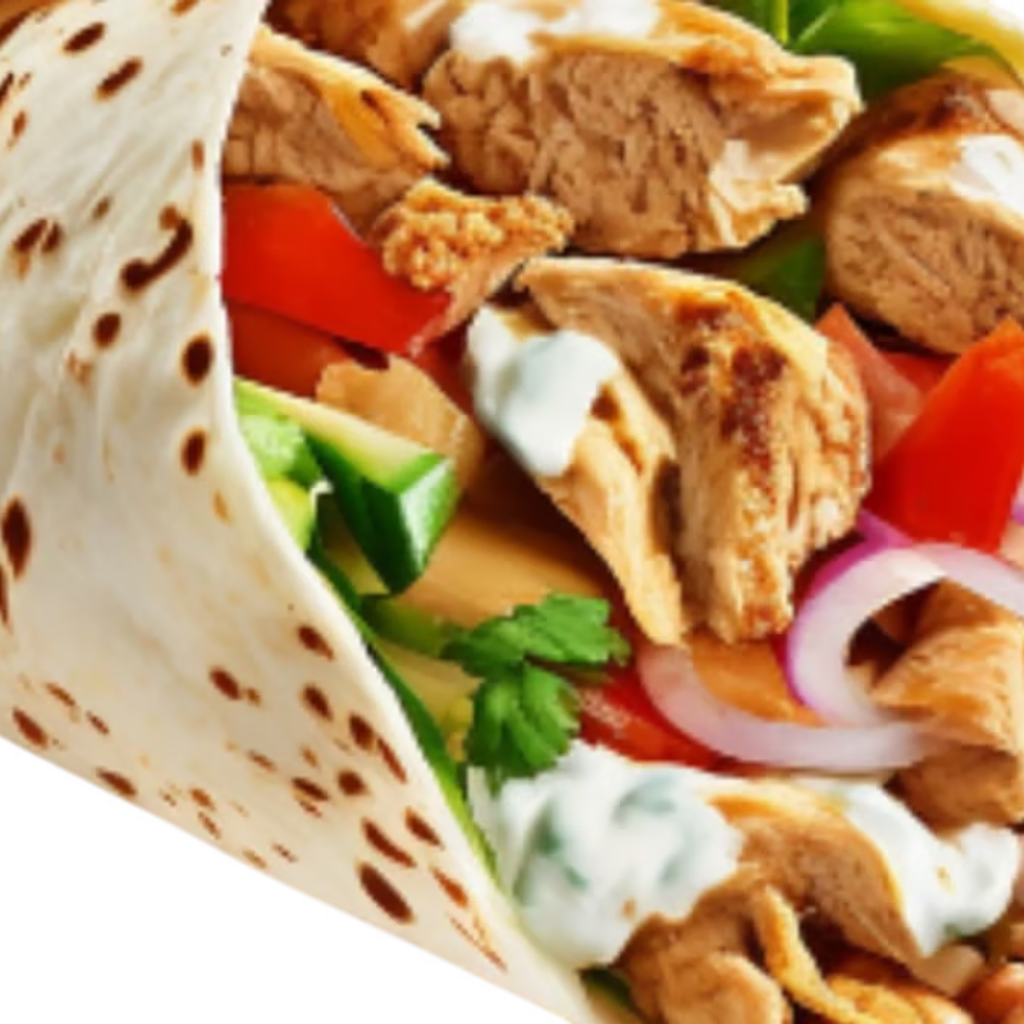 Image-Chicken Boti Wrap