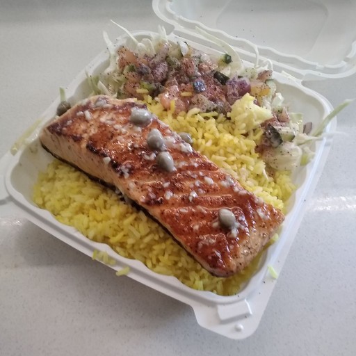 Image-GRILLED SALMON