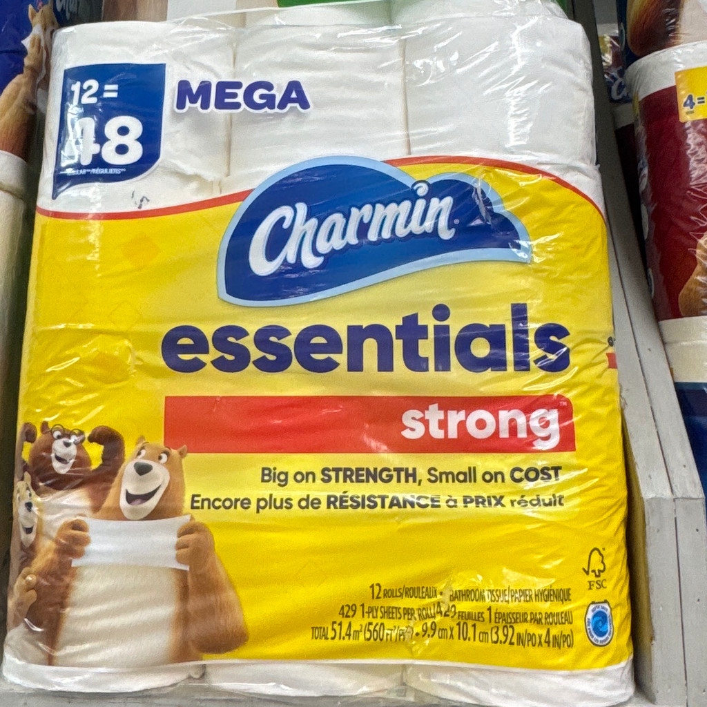 Image-Charmin bath tissue 12=48 mega