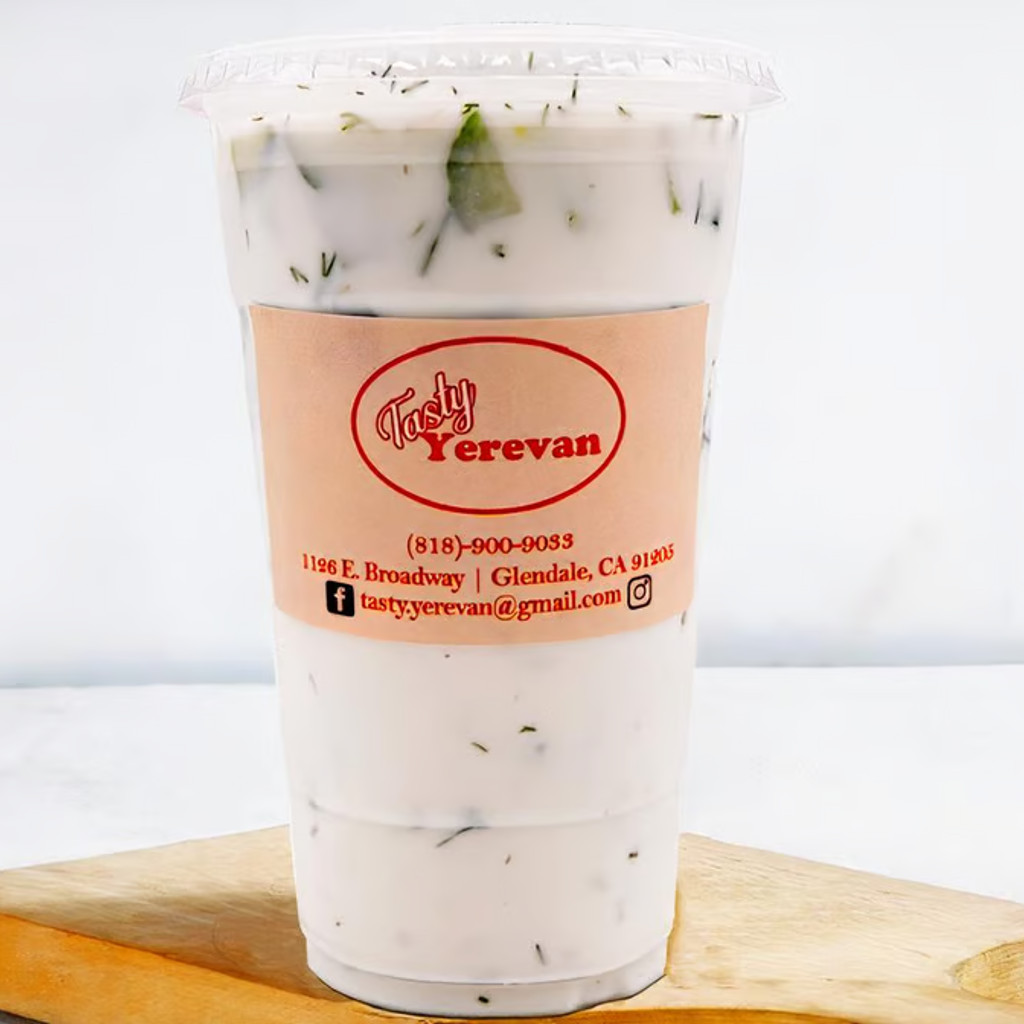 Image-Savory Yogurt Cucumber Drink