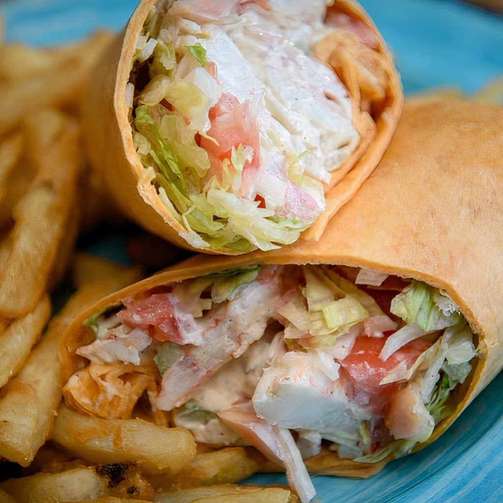 Image-Shrimp Salad Wrap