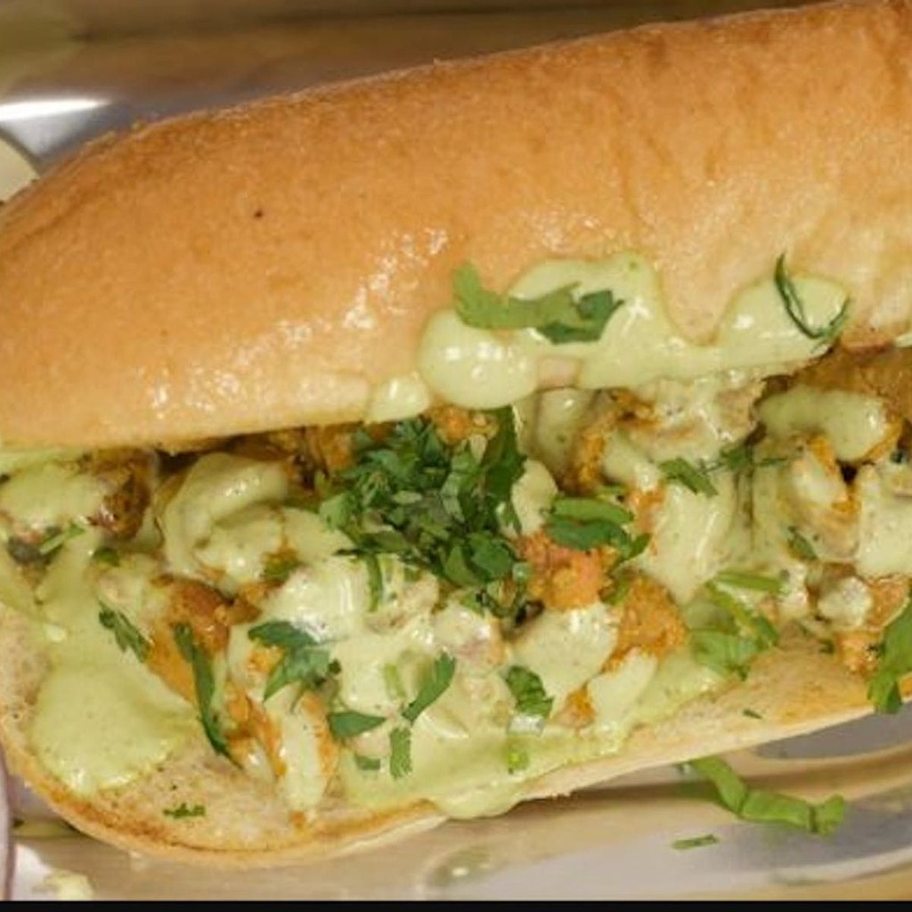 Image-Chicken Cream Hoagie Roll