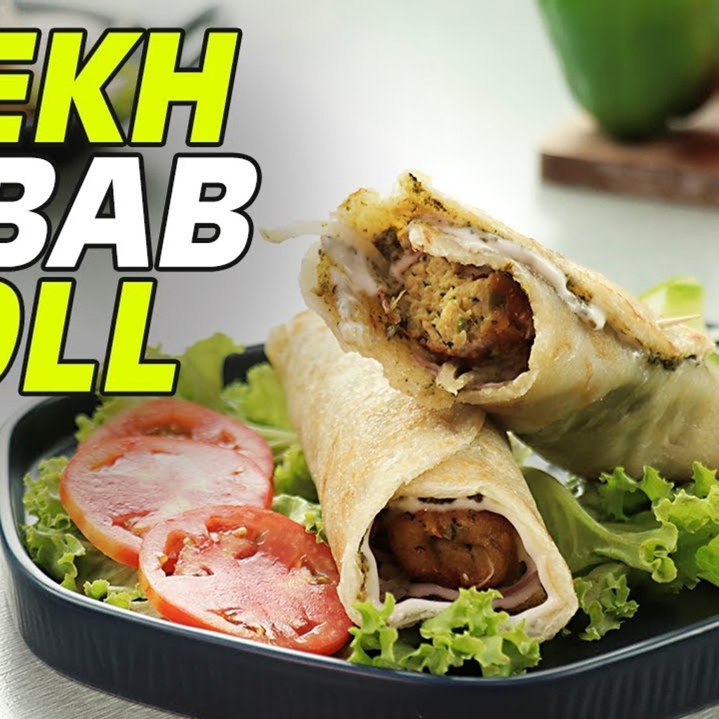 Image-Chicken Seekh kebab Roll