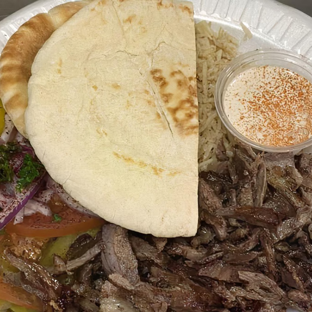 Image-Beef Shawarma Plate