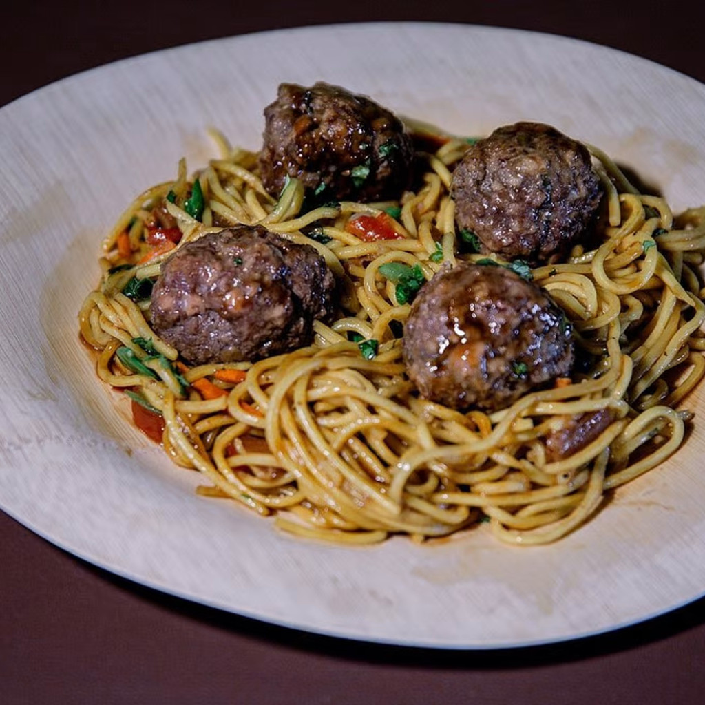 Image-Meatball Lo Mein