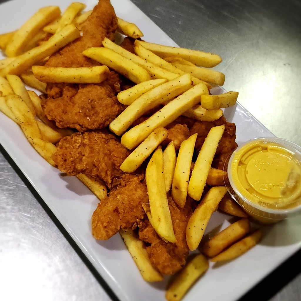 Image-Chicken Tenders (4) with Fries